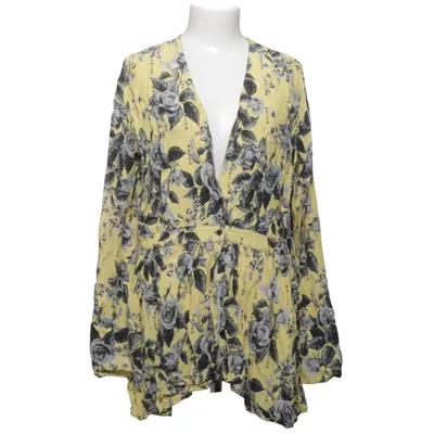 Tunique (Jaune, Noir) de Raiine Cupro, Viscose