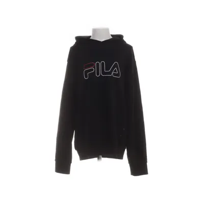 Huvtröja (Svart) från Fila Bomull, Polyester