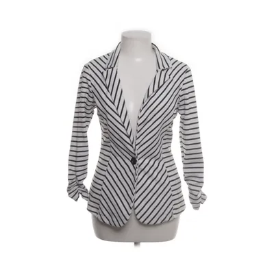 Cardigan (White, Black) from Suzy Shier Polyester, Viscose, Elastane