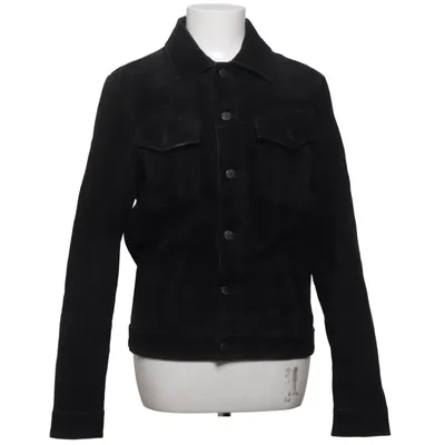 Denim jacket (Black) from EMT Company Leather