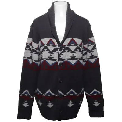 Strickjacke (Grau, Mehrfarbig) von Petrol Industries Acryl, Wolle