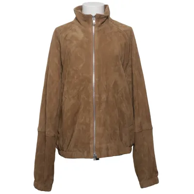 Läderjacka (Brun) från H&M ATELIER
