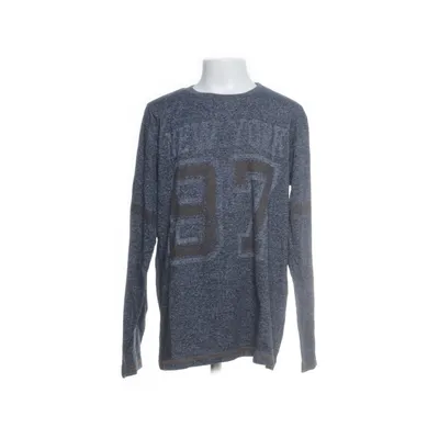 Lange mouwen shirt (Blauw, Meerkleurig) van Yigga Katoen, Polyester