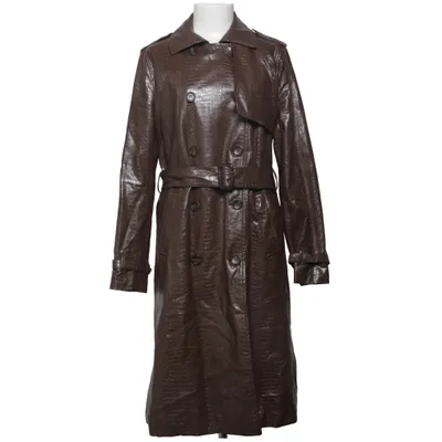 Trenchcoat (Brun) fra Ciminy Bomuld, Polyurethan