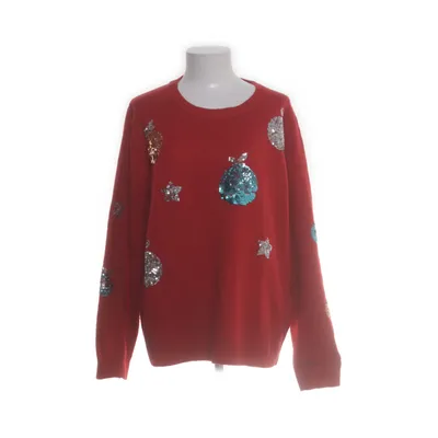 Julesweater (Rød, Flerfarvet) fra Ellos Akryl