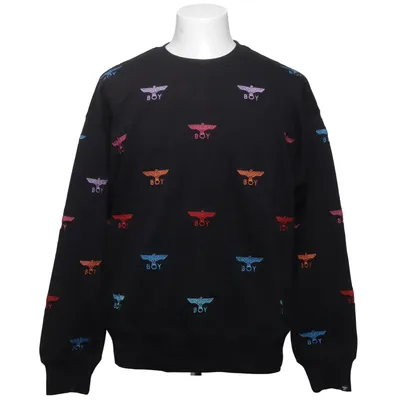 Sweatshirt (Zwart, Meerkleurig) van Boy London Katoen