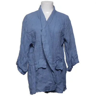 Cardigan (Blå) fra Luisa Sommer Linned