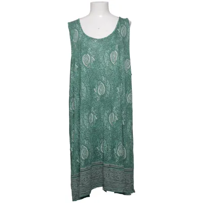 Dress (Green, White) from Indiska Viscose