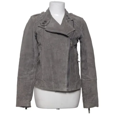 Biker jacket (Gray) from Orage Leather