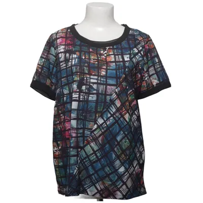 T-shirt (Schwarz, Blau, Mehrfarbig) von Days Elasthan, Polyester