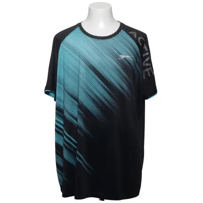 Træningstrøje (Sort, Turkis) fra Slazenger Elastan, Polyester