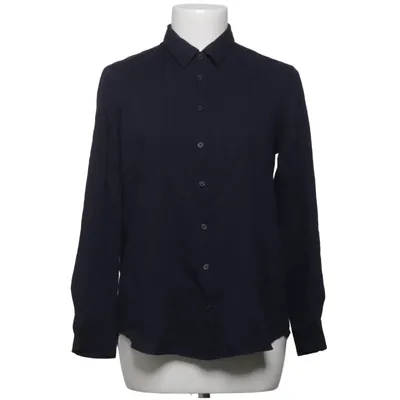 Shirt (Blauw) van Uniqlo Polyester, Viscose
