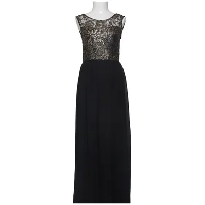 Aftonklänning (Svart, Guldfärgad) från Te Amo Polyester