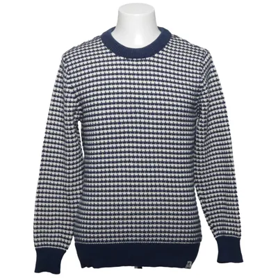Pull-over (Bleu, Blanc) de Shore Leave Acrylique, Coton