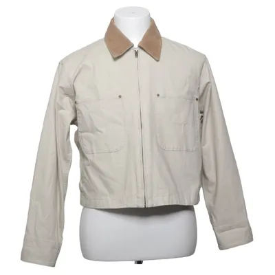 Veste (Beige) de Uniqlo Coton, Élasthane, Polyester