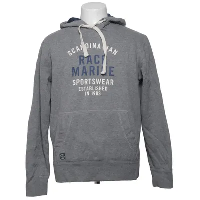 Hættetrøje (Grå) fra Race Marine Bomuld, Polyester