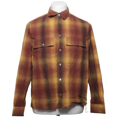Chemise en flanelle (Jaune, Marron, Multicolore) de Wood Wood Coton
