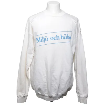 Sweatshirt (White, Blue) from Printer