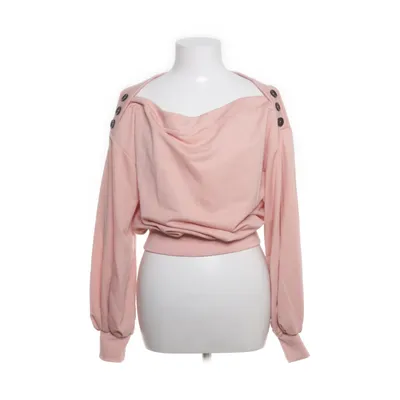 Collegetröja (Rosa) från Shein Bomull, Polyester