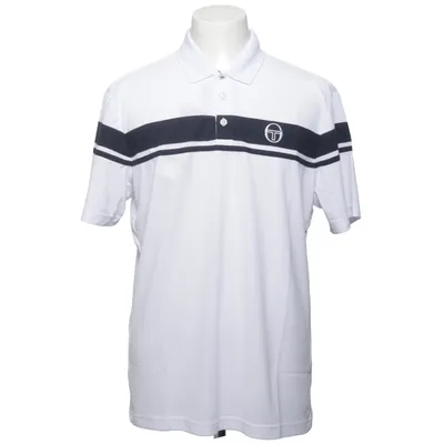 Pikétröja (Vit, Röd) från Sergio Tacchini