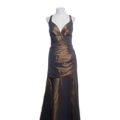 Abendkleid (Beige, Blau) von Unique Polyester