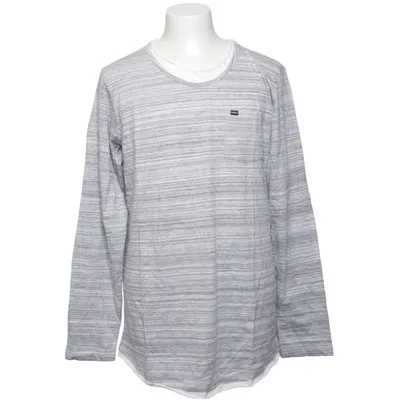 Long sleeve T-shirt (Gray, White) from O'Neill Cotton, Viscose