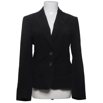 Blazer (Noir) de René Lezard Acétate, Coton, Élasthane, Polyester