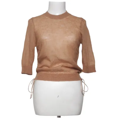 Sweater (Brown) from Cecilie Bahnsen Mohair, Polyamide, Wool