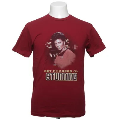 T-shirt (Rouge) de Star Trek Coton