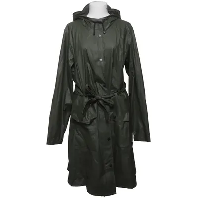Regnfrakke (Grøn) fra Rains Polyester, Polyurethan