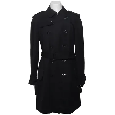 Trench coat (Black) from H&M Comme des Garçons Acetate, Wool