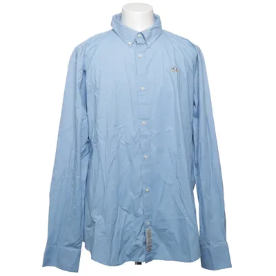 Shirt (Blauw) van La Martina Katoen, Elastaan