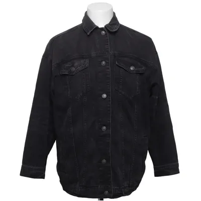 Denim jacket (Black) from American Eagle Polyester, Recycled cotton