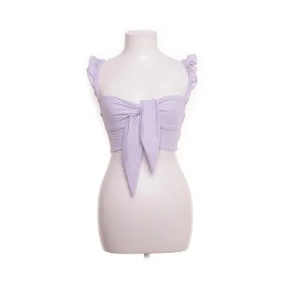 Crop top (Lilla) fra Anika Teller x NA-KD