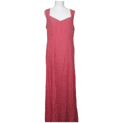 Maxi jurk (Rood, Wit) van Woman Collection H&M Viscose