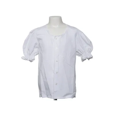 Dirndlblus (Vit) från Isar-Trachten Bomull, Polyester