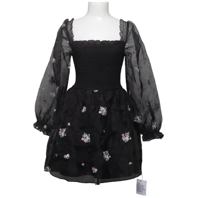 Kleid (Schwarz, Mehrfarbig) von Miss Selfridge Polyester