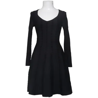 Jurk (Zwart) van Maje Elastaan, Polyamide, Viscose