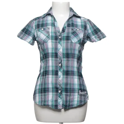 Korte mouwen shirt (Blauw, Groen, Wit) van Okay