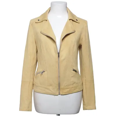 Bikerjacka (Beige) från Designed by 2-Biz Elastan, Polyester