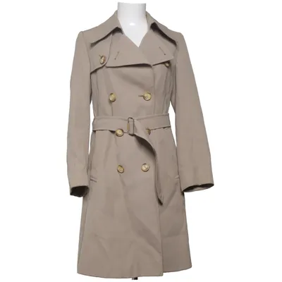 Trench coat (Beige) from Nino Polyester, Wool
