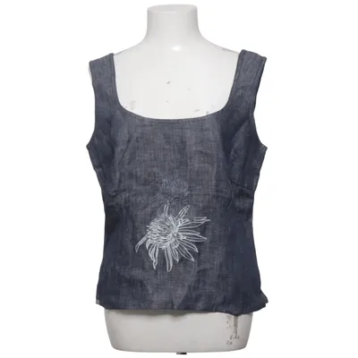 Top (Blauw) van Claire.dk Linnen