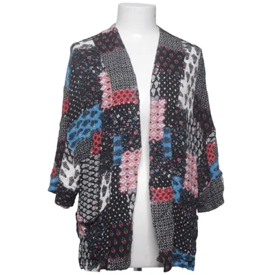 Cardigan (Sort, Flerfarvet) fra Bershka Premium Outerwear