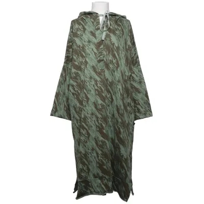 Hood dress (Green, Brown) from Hängmatta Cotton, Elastane