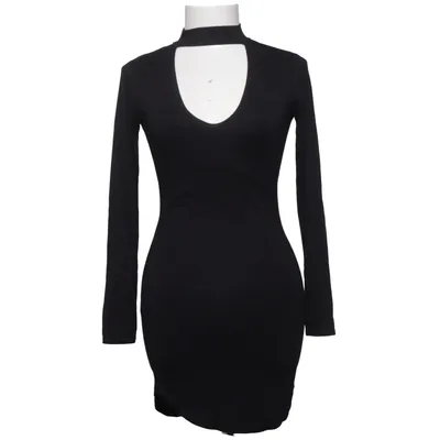Jurk (Zwart) van Misspap Elastaan, Viscose