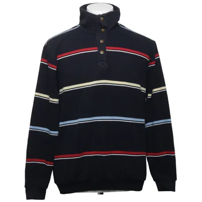 Pull-over (Bleu, Multicolore) de Roger Kent Coton, Polyester