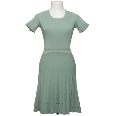 Jurk (Groen) van Sandro Elastaan, Polyamide, Viscose