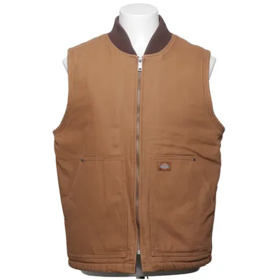 Gilet d'extérieur (Marron) de Dickies Coton, Élasthane, Polyester