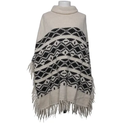 Poncho (Beige, Zwart) van Maje
