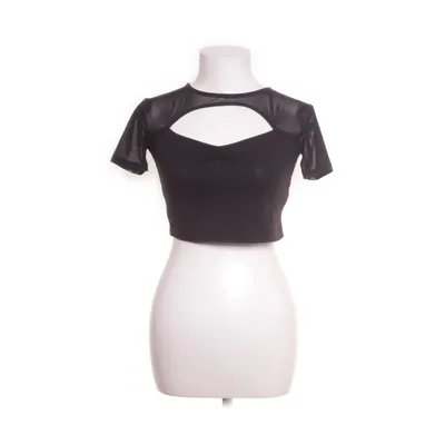 Crop top (Svart) från ASOS Design Bomull, Elastan, Polyester